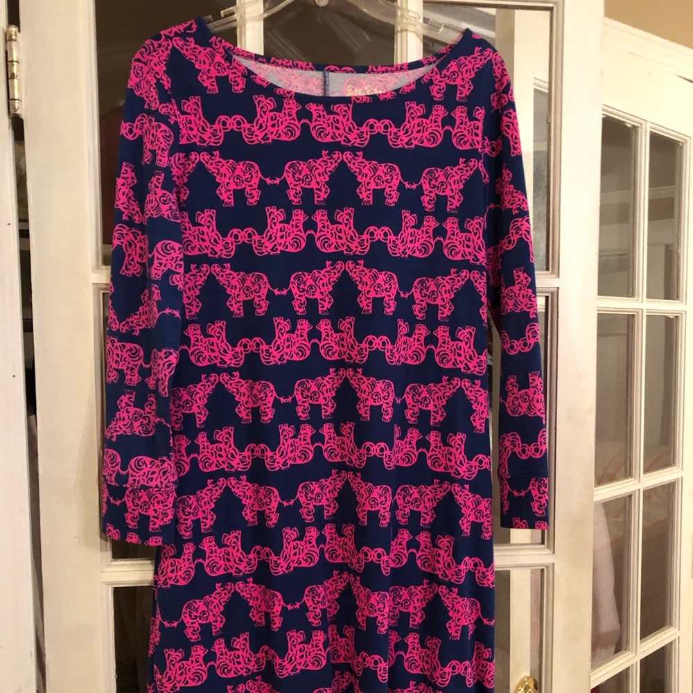 EUC Lilly Pulitzer Marlowe dress, size Large